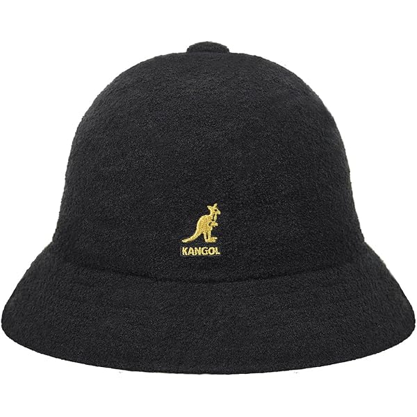 Kangol Furgora Casual - Black/Gold/S Black/Gold, Small at Amazon
